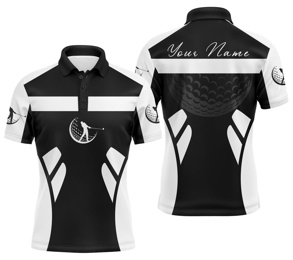 Black & white long sleeve golf shirts, best fathers day golf gifts for dad