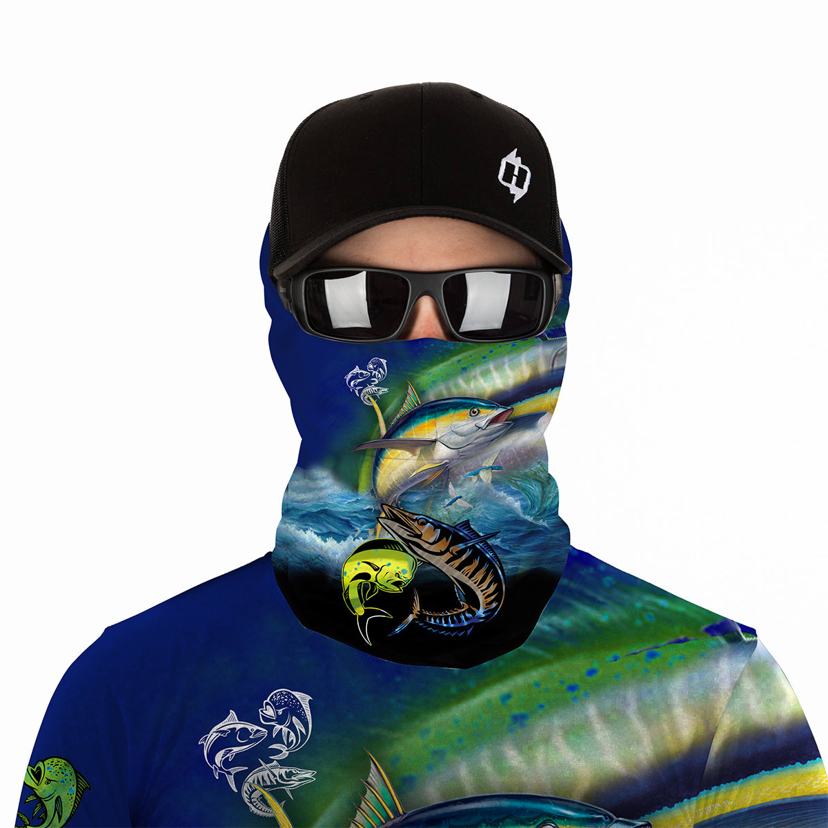 Mahi Mahi ( Dorado), Wahoo, Tuna fishing custom UV protection long sleeves