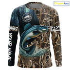 Catfish Fishing Customize Name 3D All Over Printed Shirts,, Personalized Fishing Gift