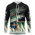 Musky fishing Customize name All over print shirts personalized fishing gift, Muskie fishing jerseys