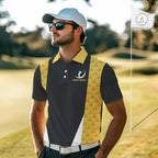Funny Golf beer golf polos shirts custom Weekend forecast golfing with a chance of drinking