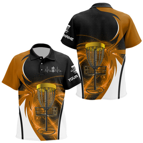 disc golf polos shirt custom disc golf basket, personalized disc golf gifts