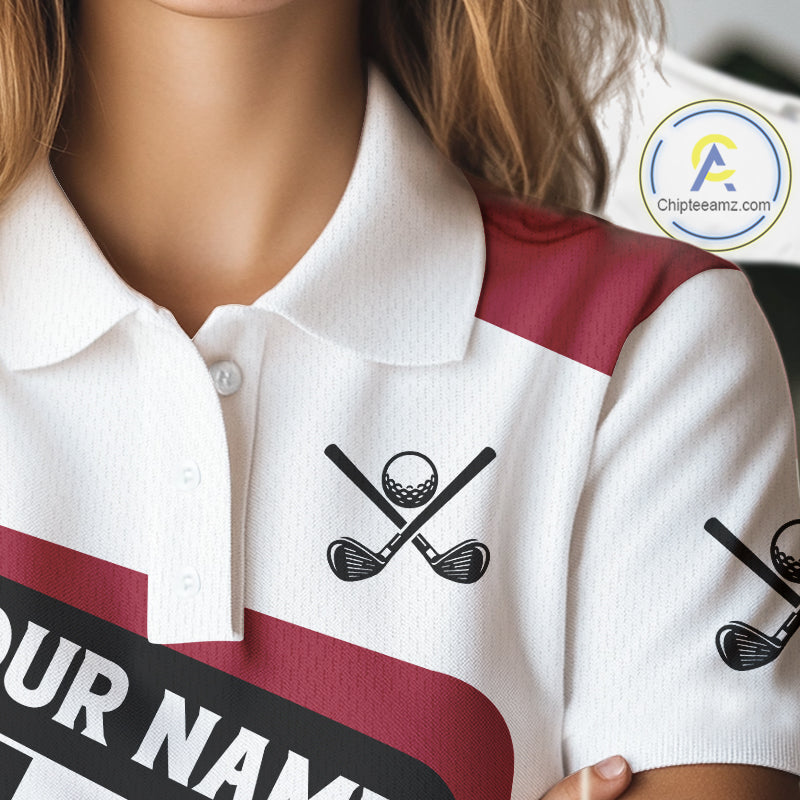 Personalized Maryland flag golf polo shirts custom patriotic golf outfit