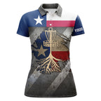disc golf polo shirts custom name Texas flag disc golf basket, disc golf gifts