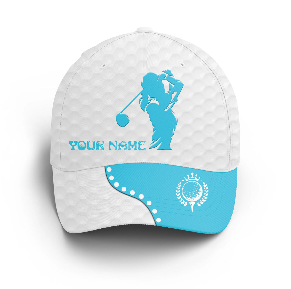 Golfer hat custom name multi-color white golf hats Unisex Baseball golf hats, golfing gift