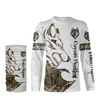 Coyote hunting predator camouflage Customize 3D All Over Printed Shirts Personalized hunting clothes
