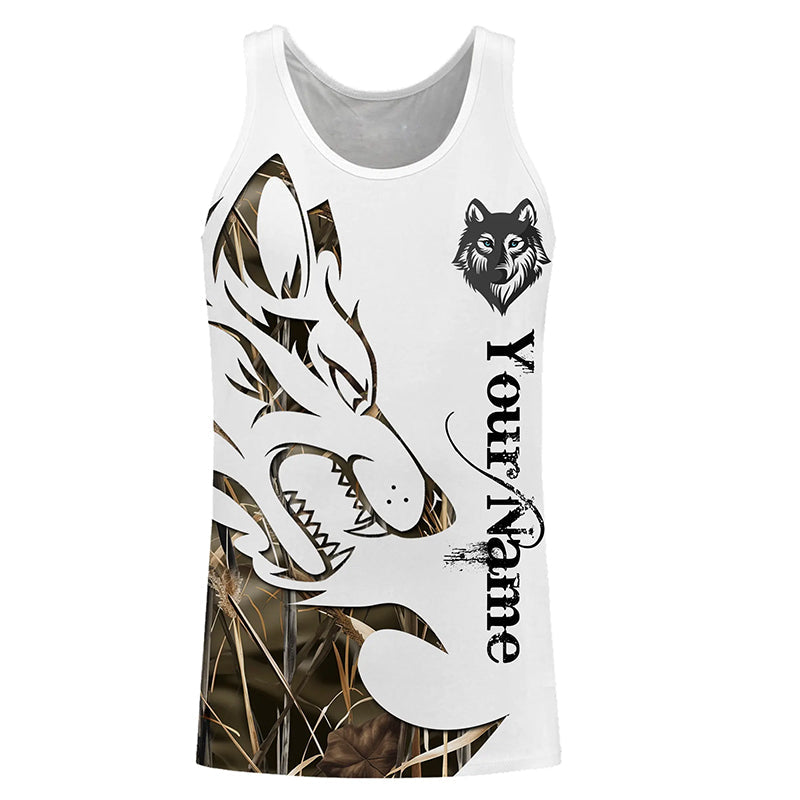Coyote hunting predator camouflage Customize 3D All Over Printed Shirts Personalized hunting clothes