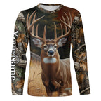 Deer Hunting Camo Customize Name 3D All Over Printed Shirts Personalized gift For Adult And