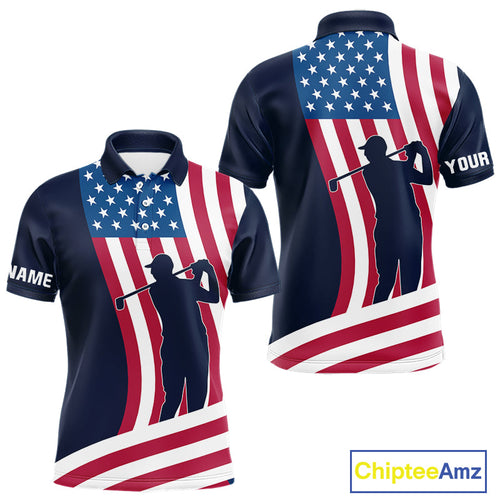 American Flag golf polo shirt custom 's patriotic polo shirts, best golf shirts
