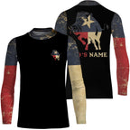 Wild Boar Hunting Texas flag all over print shirts personalized Boar hunting gifts