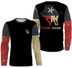 Wild Boar Hunting Texas flag all over print shirts personalized Boar hunting gifts