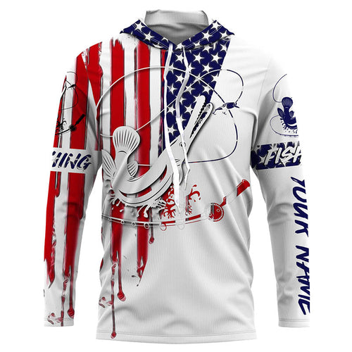 Alligator Gar Fishing Shirt American flag Gar fishing apparel, Personalized Patriotic fishing gifts