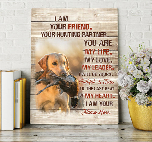 Personalized Dog Canvas