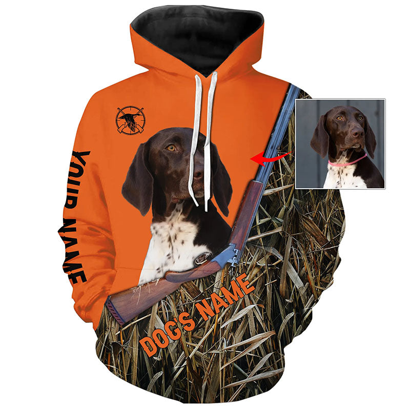 Personalized hunting dogs Shirts for Hunters Custom Dog's image and Names Shirts