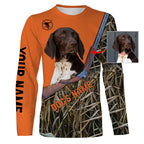 Personalized hunting dogs Shirts for Hunters Custom Dog's image and Names Shirts