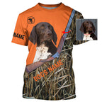 Personalized hunting dogs Shirts for Hunters Custom Dog's image and Names Shirts