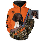 Personalized hunting dogs Shirts for Hunters Custom Dog's image and Names Shirts
