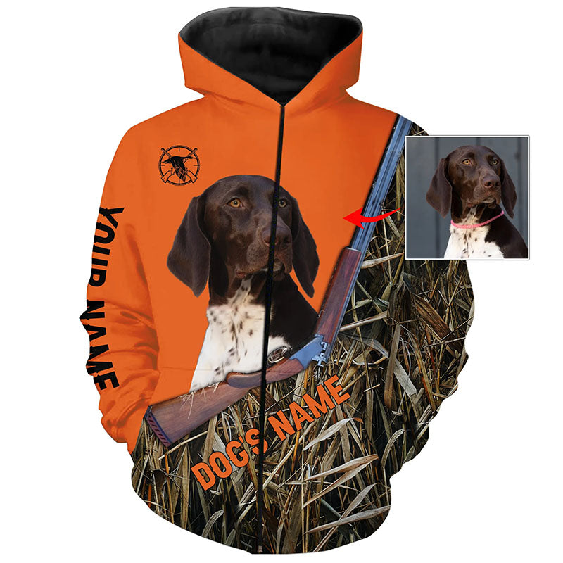 Personalized hunting dogs Shirts for Hunters Custom Dog's image and Names Shirts