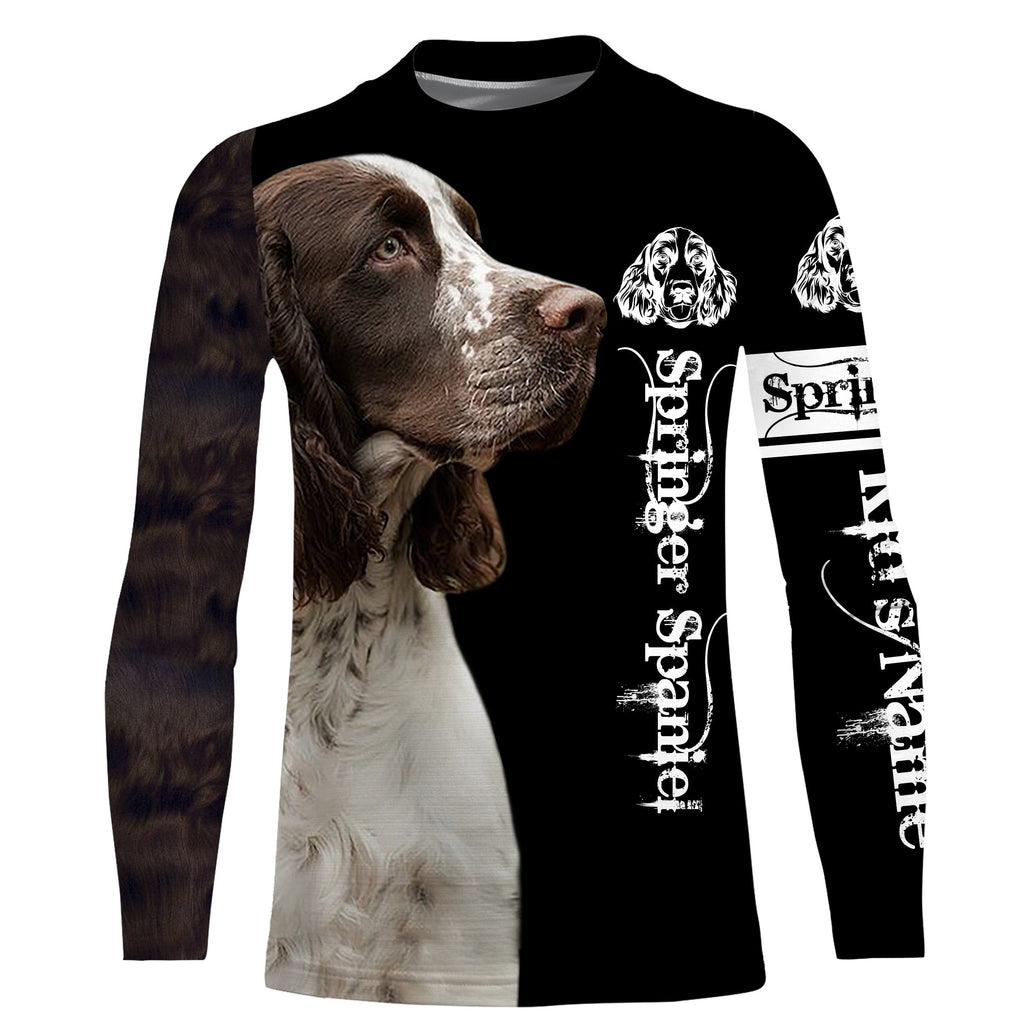 English Springer Spaniel 3D All Over Printed Shirts, Hoodie, T-shirt Springer Spaniel Dog Gifts for Dog Lovers