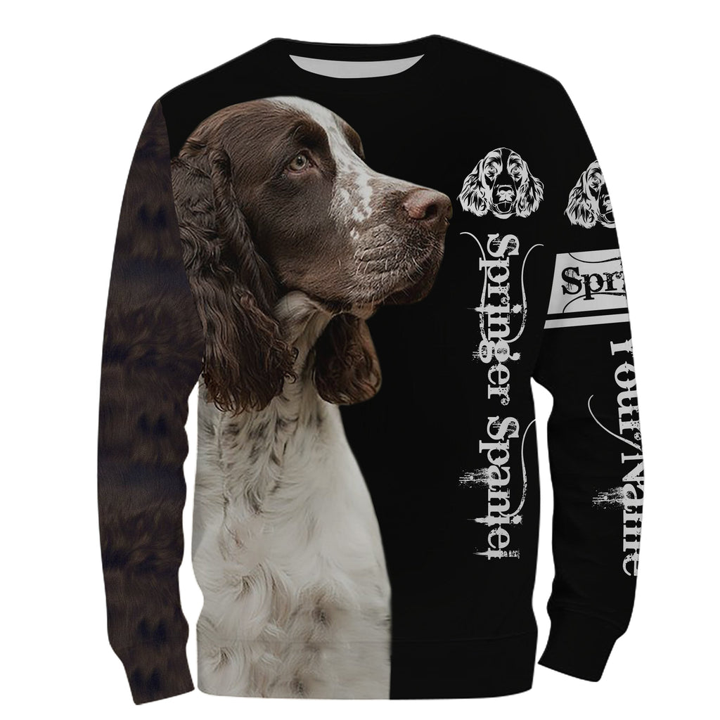 English Springer Spaniel 3D All Over Printed Shirts, Hoodie, T-shirt Springer Spaniel Dog Gifts for Dog Lovers