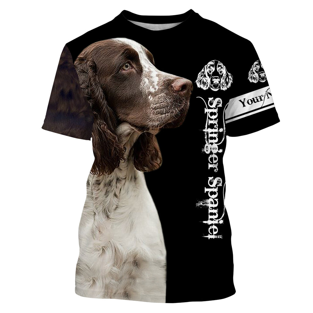 English Springer Spaniel 3D All Over Printed Shirts, Hoodie, T-shirt Springer Spaniel Dog Gifts for Dog Lovers
