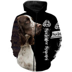 English Springer Spaniel 3D All Over Printed Shirts, Hoodie, T-shirt Springer Spaniel Dog Gifts for Dog Lovers