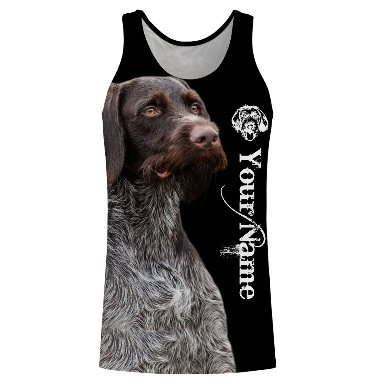 Deutsch Drahthaar Custom Name 3D All Over Printed Shirts, Hoodie, T-shirt Drahthaar Dog Gifts for Dog Lovers