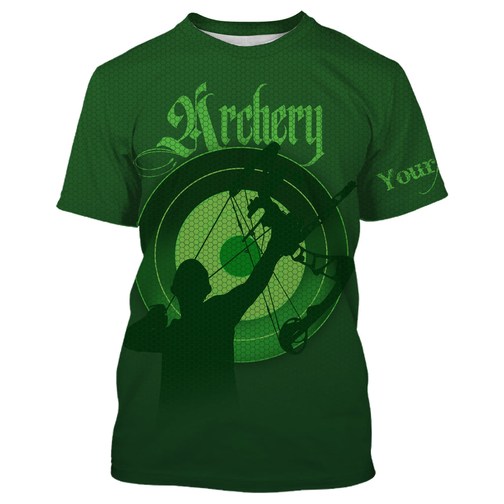 Archery Bow hunting custom Name 3D All over print Shirt Personalized Archery shooting shirt