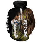 Brittany Custom Name Hunting Dog Shirts for Hunter, Gifts for Hunters