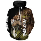 Brittany Custom Name Hunting Dog Shirts for Hunter, Gifts for Hunters
