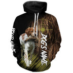Brittany Custom Name Hunting Dog Shirts for Hunter, Gifts for Hunters