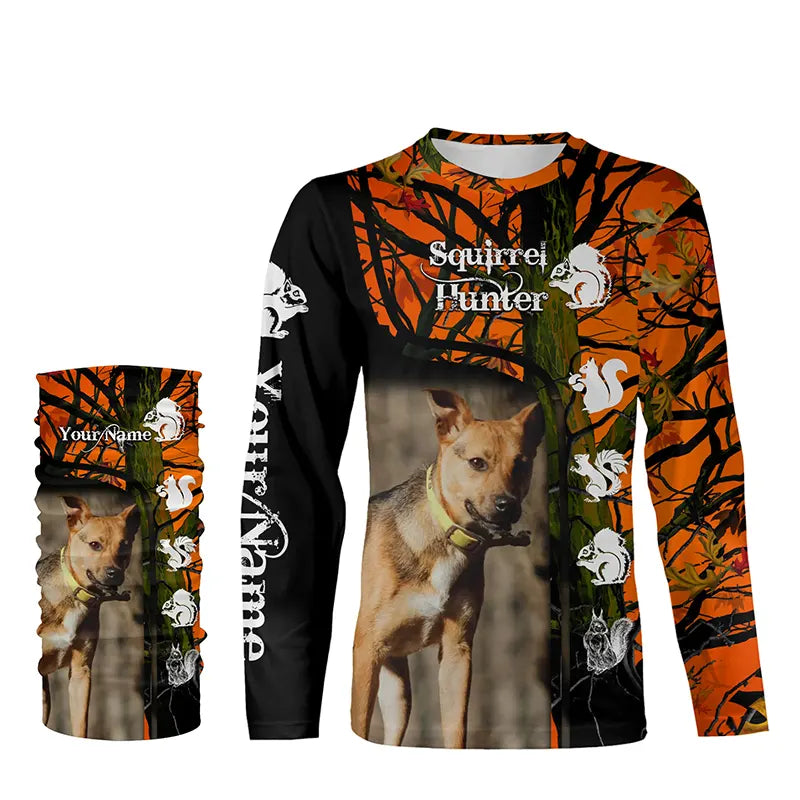Best Squirrel Hunting Dogs Customized name and photo 3D All over print Shirts, Squirrel hunting gifts