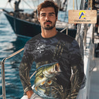 Largemouth Bass Fishing Jerseys, Custom Bass Performance Fishing Apparel