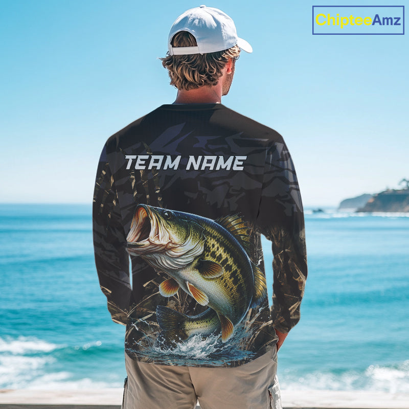 Largemouth Bass Fishing Jerseys, Custom Bass Performance Fishing Apparel