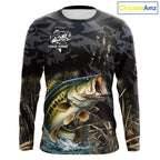 Largemouth Bass Fishing Jerseys, Custom Bass Performance Fishing Apparel