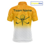 Personalized Beer Style Funny Golf Polo Shirt Gift For Father Day – Custom Face Portrait Cartoon Design