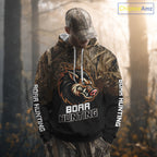 Custom Wild Boar Hunting Grass Camouflage 3D Printed Shirts, Hunting Gifts for Boar Hunter