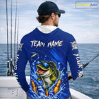 Custom Bass Fishing Shirts, Funny Bass Fishing Beer Shirts Long Sleeve Hooded For Team