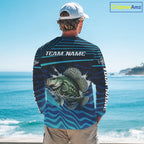 Crappie Fishing Custom Name UV Protection Long Sleeve Fishing Shirts, Crappie Team Fishing Jerseys