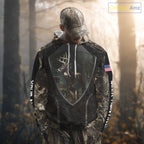 Whitetail Deer Hunting Camo US Flag 3D All Over Printed Shirts, Best Deer Hunting Gifts