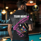 Personalized Billiard Shirts Custom 8 Ball Pool Team Jersey Polo & Quarter Zip