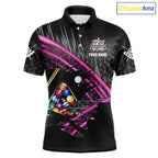 Personalized Billiard Shirts Custom 8 Ball Pool Team Jersey Polo & Quarter Zip