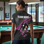 Personalized Billiard Shirts Custom 8 Ball Pool Team Jersey Polo & Quarter Zip