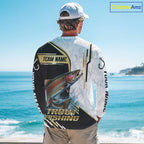 Personalized Rainbow Trout Fishing Shirt Custom Performance Fishing Jersey, Rainbow Trout Team Shirt