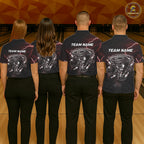 Personalized Thunder Lightning Tornado Funny Bowling Shirt Custom Bowling Team Jersey