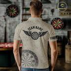 Eagle Retro American Flag Patriotic Darts Shirts Custom Darts League Team Jersey