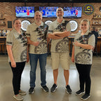 Eagle Retro American Flag Patriotic Darts Shirts Custom Darts League Team Jersey