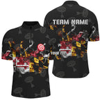 Personalized Maryland Flag Smoke Archery Shirts Custom Patriotic Archery Team Jerseys