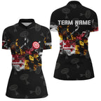 Personalized Maryland Flag Smoke Archery Shirts Custom Patriotic Archery Team Jerseys