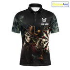 Funny Skeleton Smoke Darts Shirts Custom Darts Team Jersey, Personalized Darts Gift